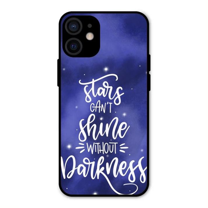 Star Glossy Metal Case Cover For iPhone 12 mini