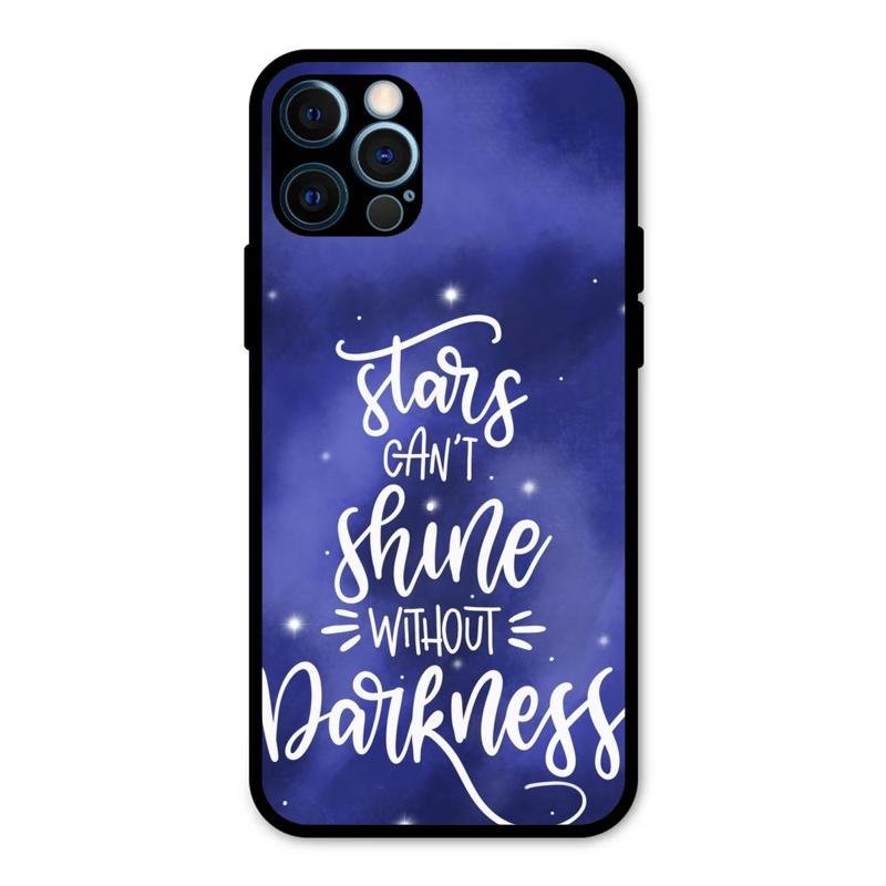Star Glossy Metal Case Cover For iPhone 12 Pro