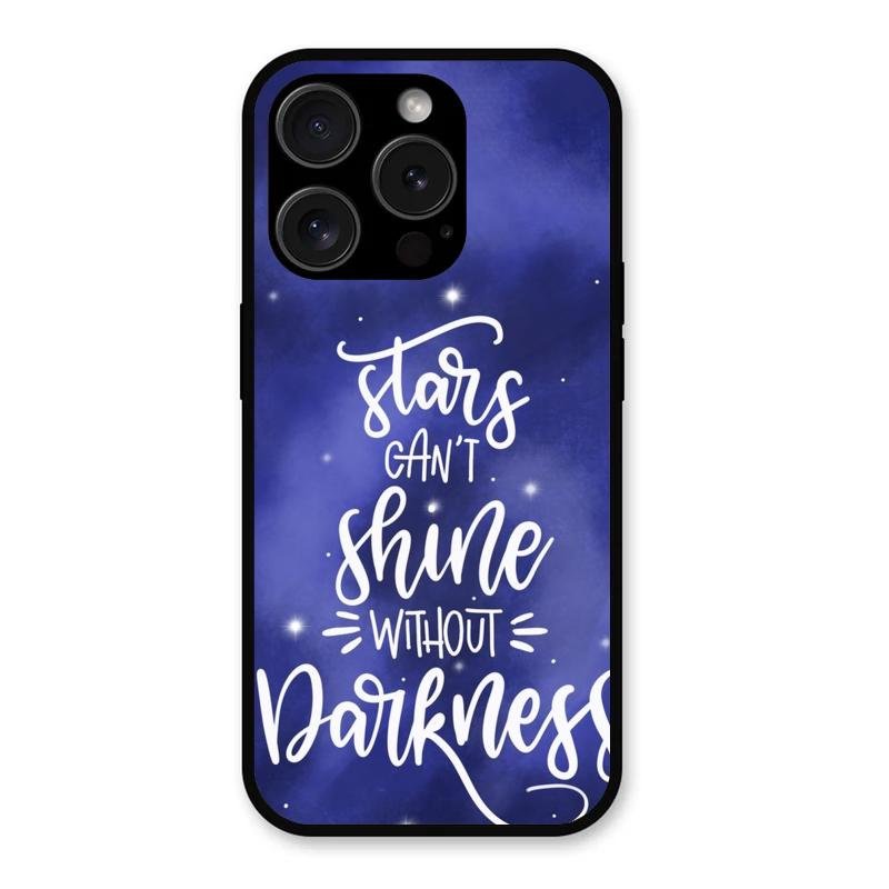 Star Glossy Metal Case Cover For iPhone 15 Pro Max