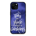 Star Glossy Metal Case Cover For iPhone 15