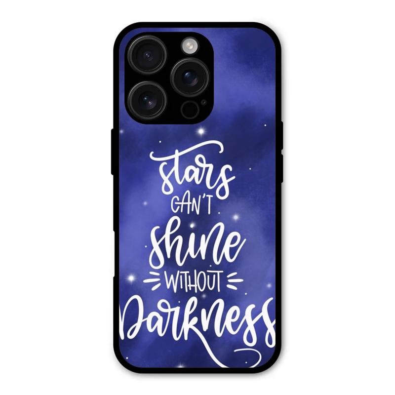 Star Glossy Metal Case Cover For iPhone 16 Pro