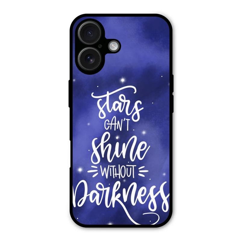 Star Glossy Metal Case Cover For iPhone 16