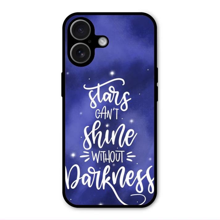Star Glossy Metal Case Cover For iPhone 17