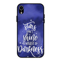 Star Glossy Metal Case Cover For iPhone XR