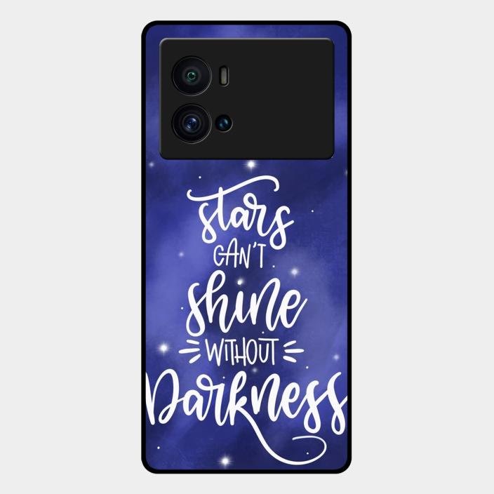 Star Glossy Metal Case Cover For Iqoo 9 Pro 5G