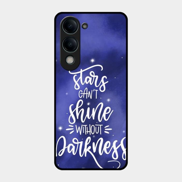 Star Glossy Metal Case Cover For Iqoo Z10 Lite
