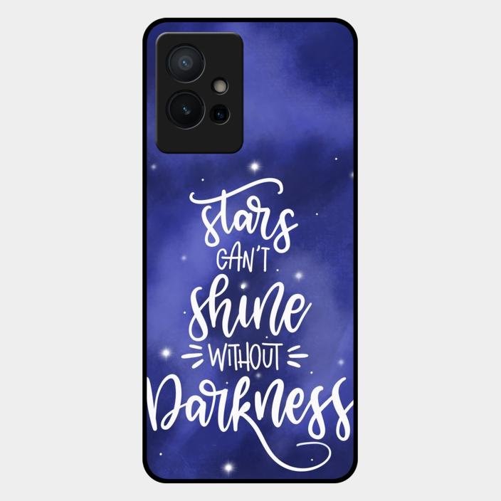 Star Glossy Metal Case Cover For Iqoo Z6 5G