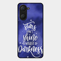 Star Glossy Metal Case Cover For Iqoo Z9 Lite 5G