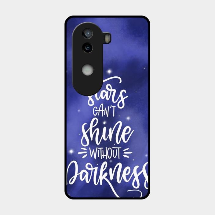 Star Glossy Metal Case Cover For Iqoo Z9S 5G