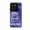 Star Glossy Metal Case Cover For Motorola Edge 50