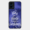 Star Glossy Metal Case Cover For Motorola G45 5G