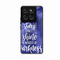 Star Glossy Metal Case Cover For Motorola G67 Power 5G