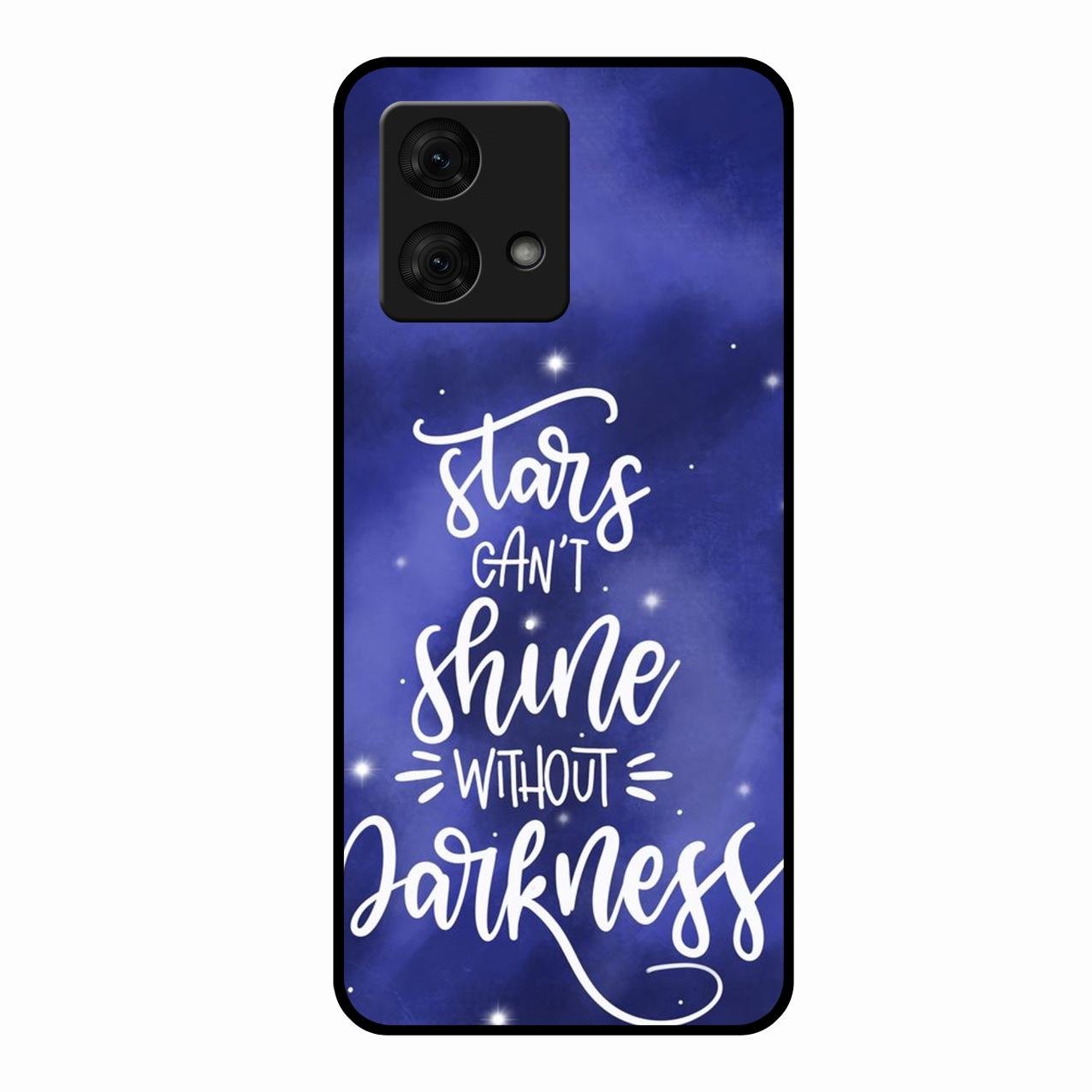 Star Glossy Metal Case Cover For Motorola g84 5G