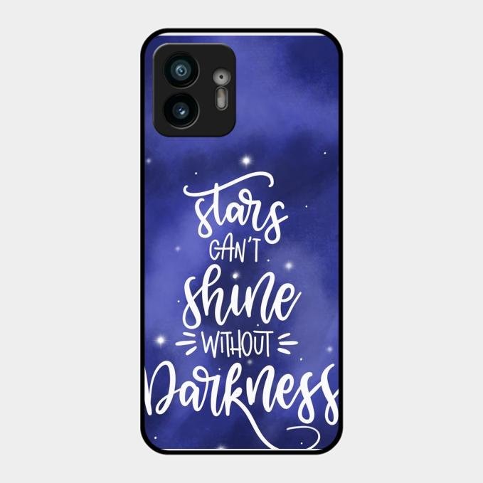 Star Glossy Metal Case Cover For Nothing Phone 2