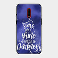 Star Glossy Metal Case Cover For Oneplus 7