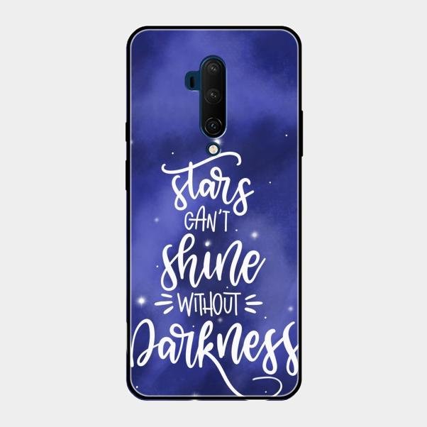 Star Glossy Metal Case Cover For Oneplus 7T Pro