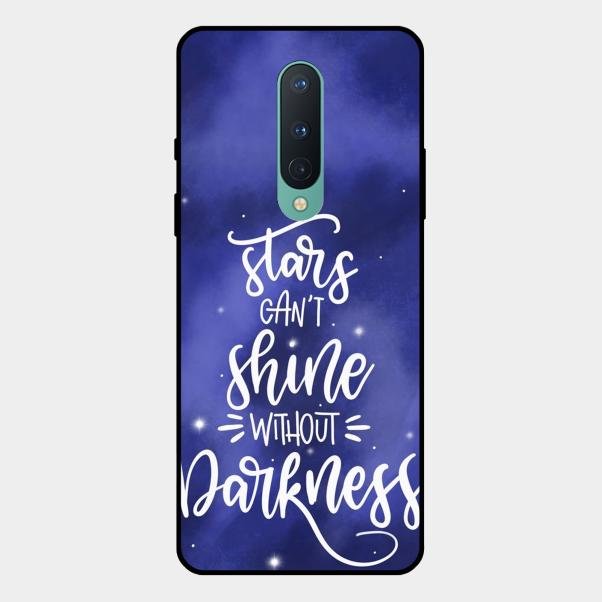 Star Glossy Metal Case Cover For Oneplus 8