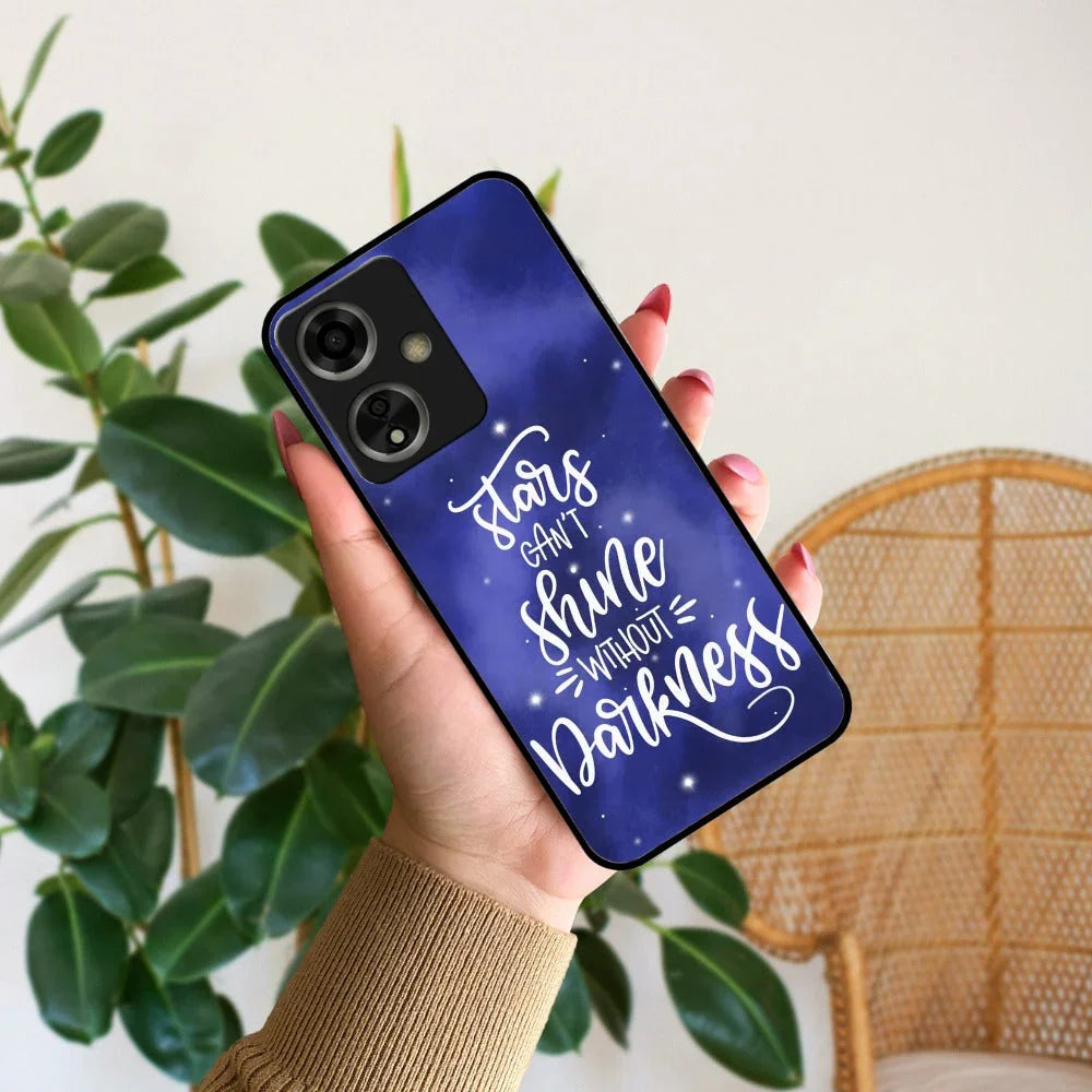 Star Glossy Metal Case Cover For Oppo - ShopOnCliQ