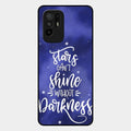 Star Glossy Metal Case Cover For Oppo F19 Pro Plus 5G