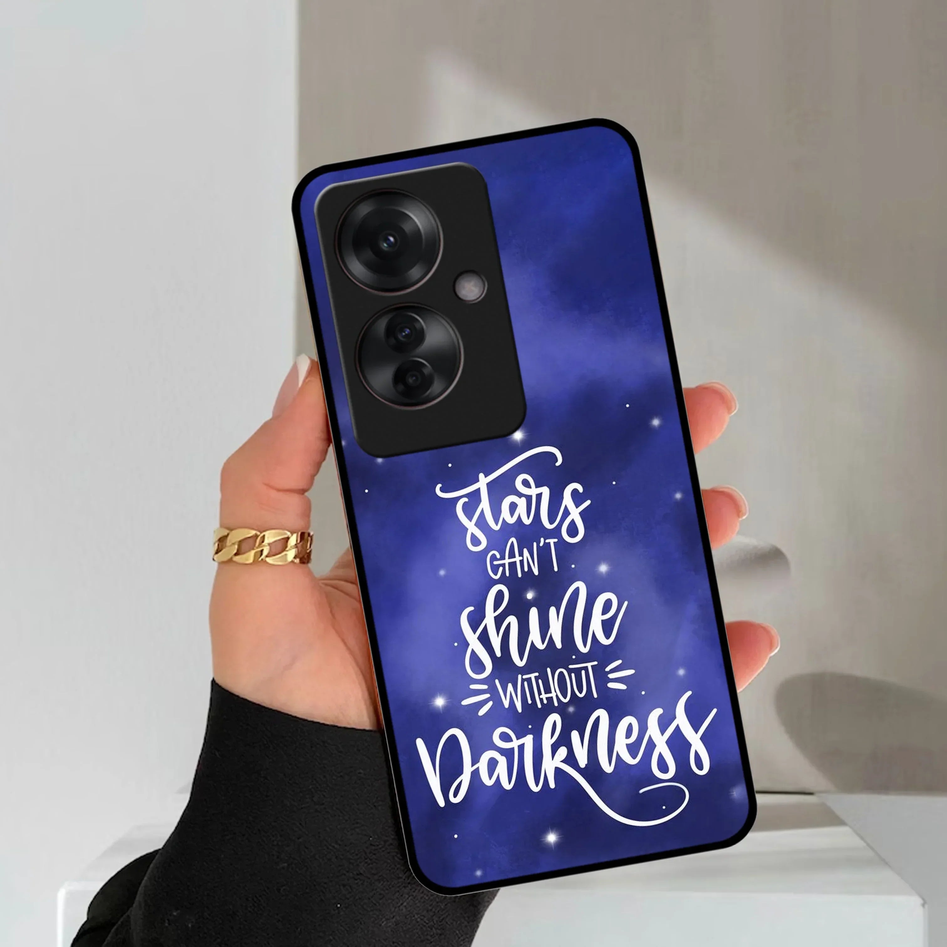 Star Glossy Metal Case Cover For Oppo - ShopOnCliQ
