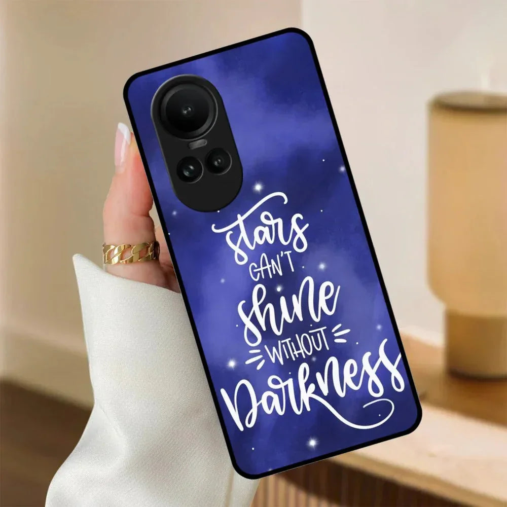 Star Glossy Metal Case Cover For Oppo - ShopOnCliQ