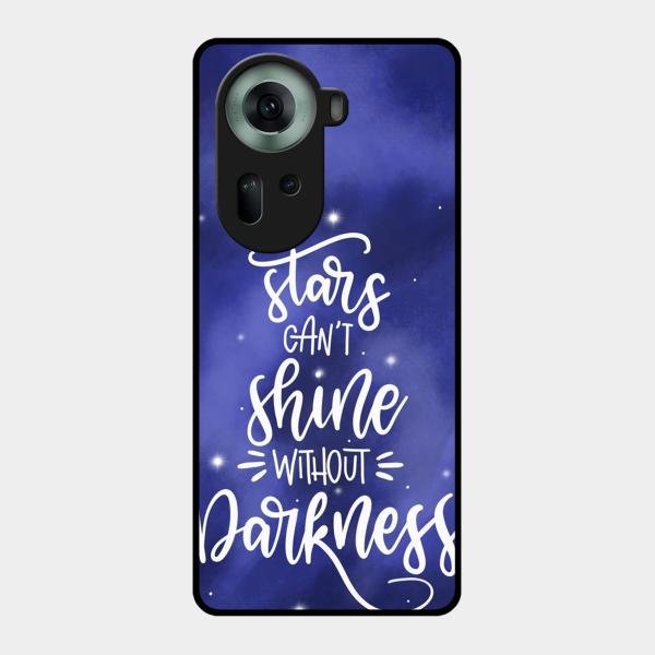 Star Glossy Metal Case Cover For Oppo Reno 11 5G