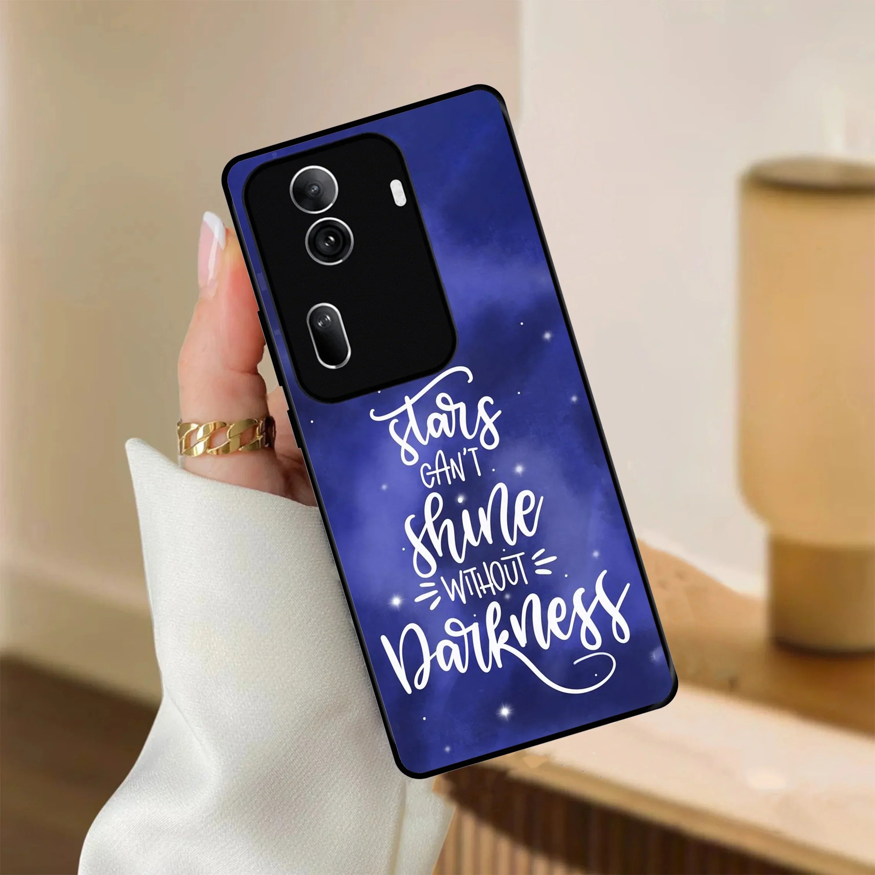 Star Glossy Metal Case Cover For Oppo - ShopOnCliQ