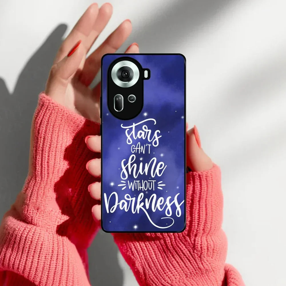 Star Glossy Metal Case Cover For Oppo - ShopOnCliQ