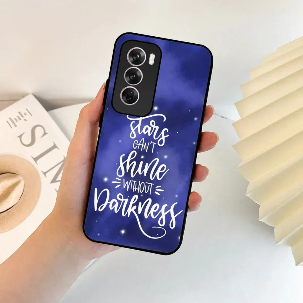 Star Glossy Metal Case Cover For Oppo - ShopOnCliQ