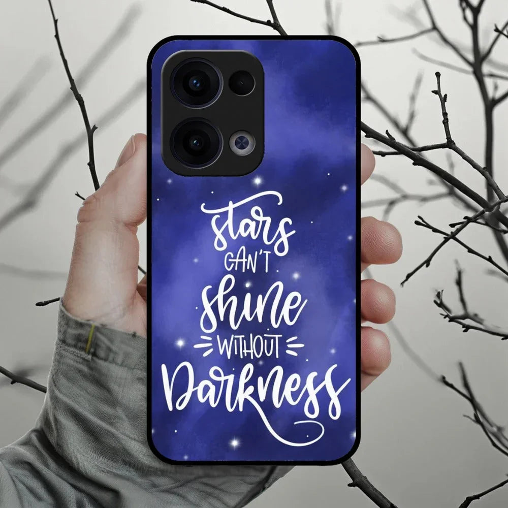 Star Glossy Metal Case Cover For Oppo - ShopOnCliQ