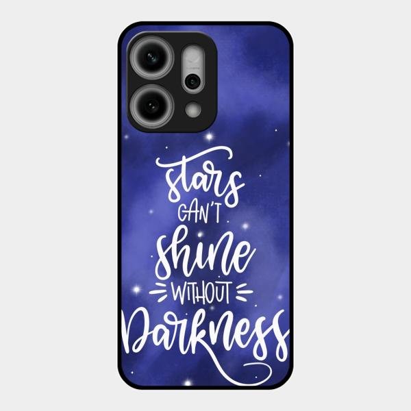 Star Glossy Metal Case Cover For Oppo Reno 14 Pro 5G