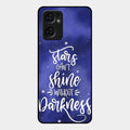 Star Glossy Metal Case Cover For Oppo Reno 7 5G