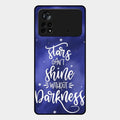 Star Glossy Metal Case Cover For Poco X4 Pro 5G