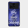 Star Glossy Metal Case Cover For Poco X6 Pro 5G