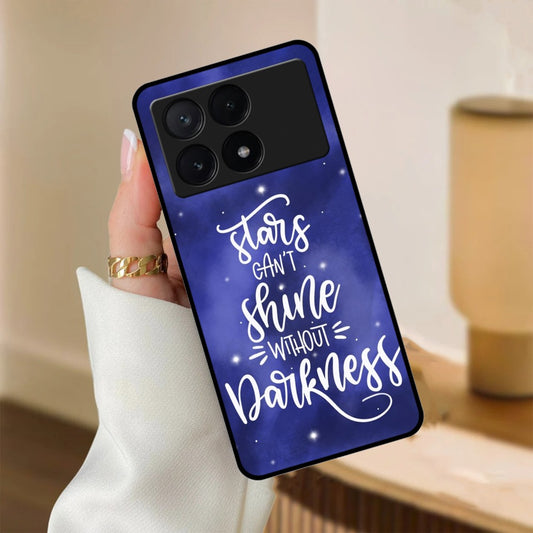 Star Glossy Metal Case Cover For Poco