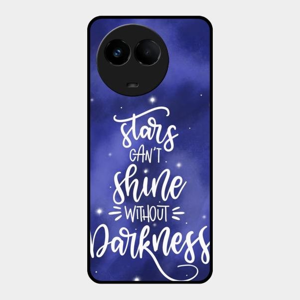 Star Glossy Metal Case Cover For Realme 11 5G