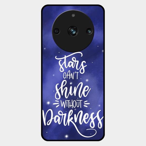 Star Glossy Metal Case Cover For Realme 11 Pro 5G
