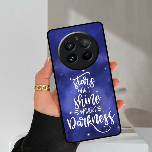 Star Glossy Metal Case Cover For Realme