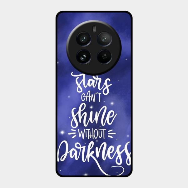 Star Glossy Metal Case Cover For Realme 12 Pro Plus 5G