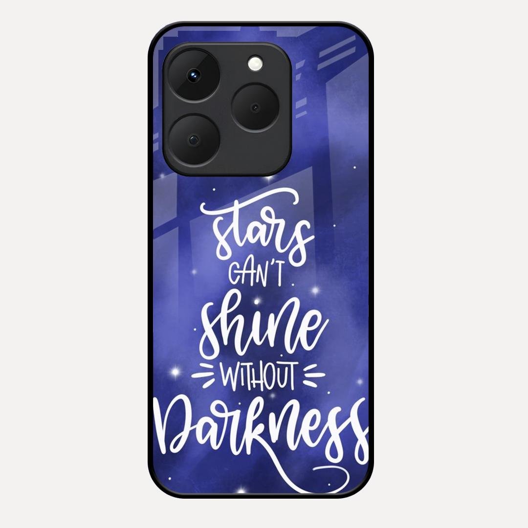 Star Glossy Metal Case Cover For Realme 15T 5G
