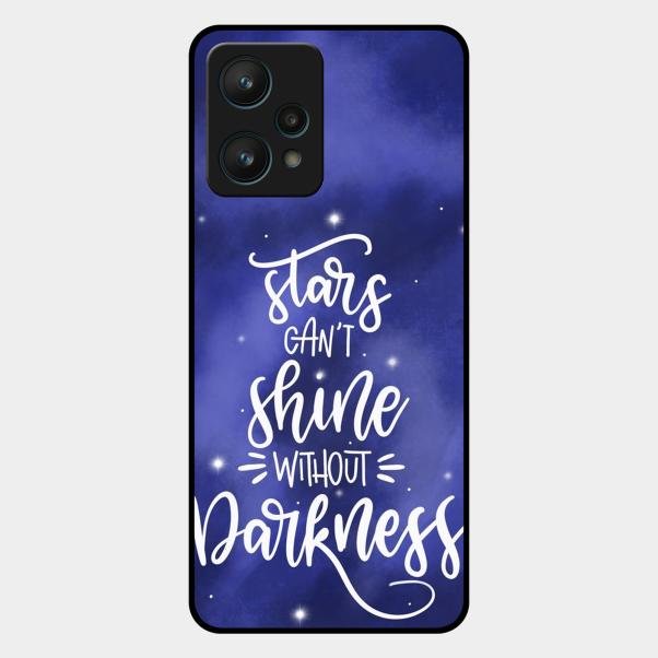 Star Glossy Metal Case Cover For Realme 9 Pro 5G