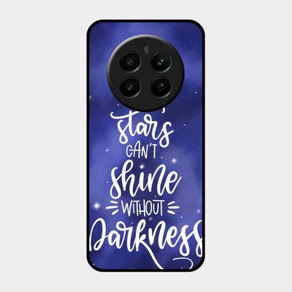 Star Glossy Metal Case Cover For Realme Narzo 70 Pro 5G
