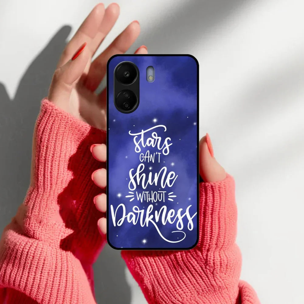 Star Glossy Metal Case Cover For Redmi - ShopOnCliQ