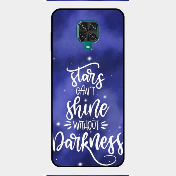 Star Glossy Metal Case Cover For Redmi Note 9 Pro Max