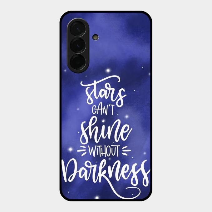 Star Glossy Metal Case Cover For Samsung Galaxy A26 5G