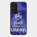 Star Glossy Metal Case Cover For Samsung Galaxy A54 5G