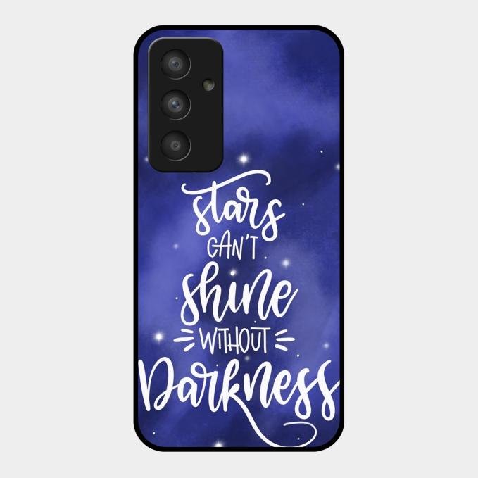 Star Glossy Metal Case Cover For Samsung Galaxy A54 5G
