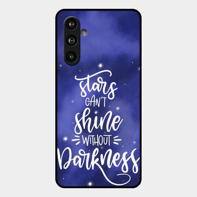 Star Glossy Metal Case Cover For Samsung Galaxy F54 5G