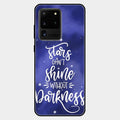 Star Glossy Metal Case Cover For Samsung Galaxy S20 Ultra