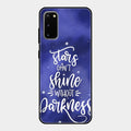 Star Glossy Metal Case Cover For Samsung Galaxy S20